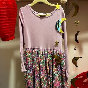 Lavender sequin dress by HM